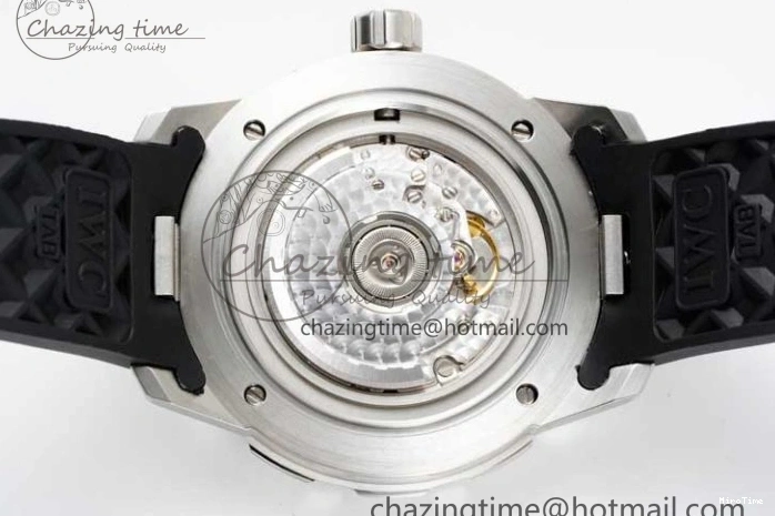 MIROTIME 0228 Premium Aquatimer Automatic SS RSF 1:1 Best Edition White Black Dial on Black Rubber Strap A 7067